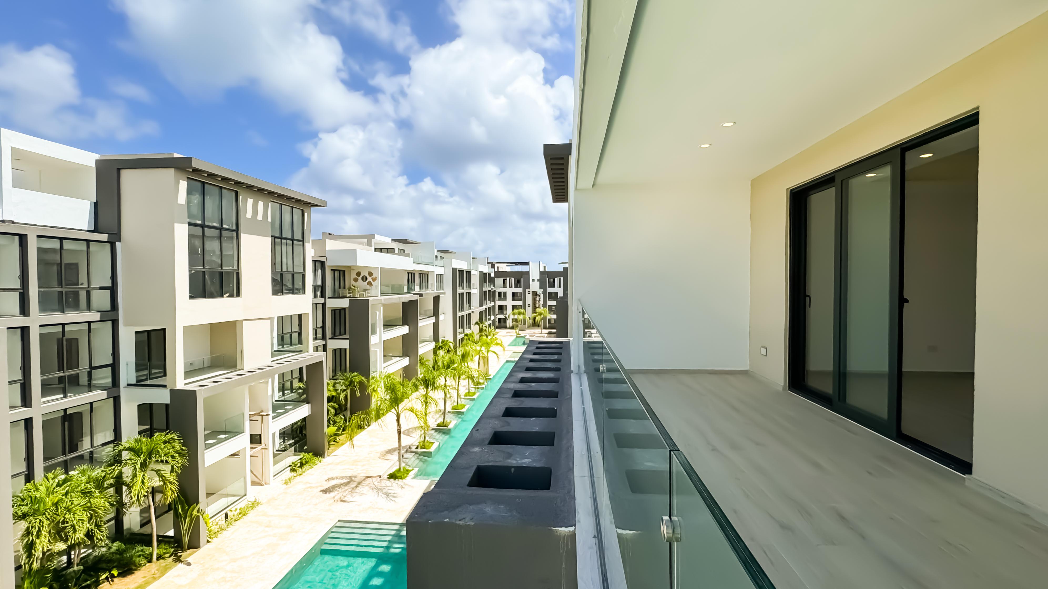 En Punta Cana apartamento de una habitación en primera línea de playa