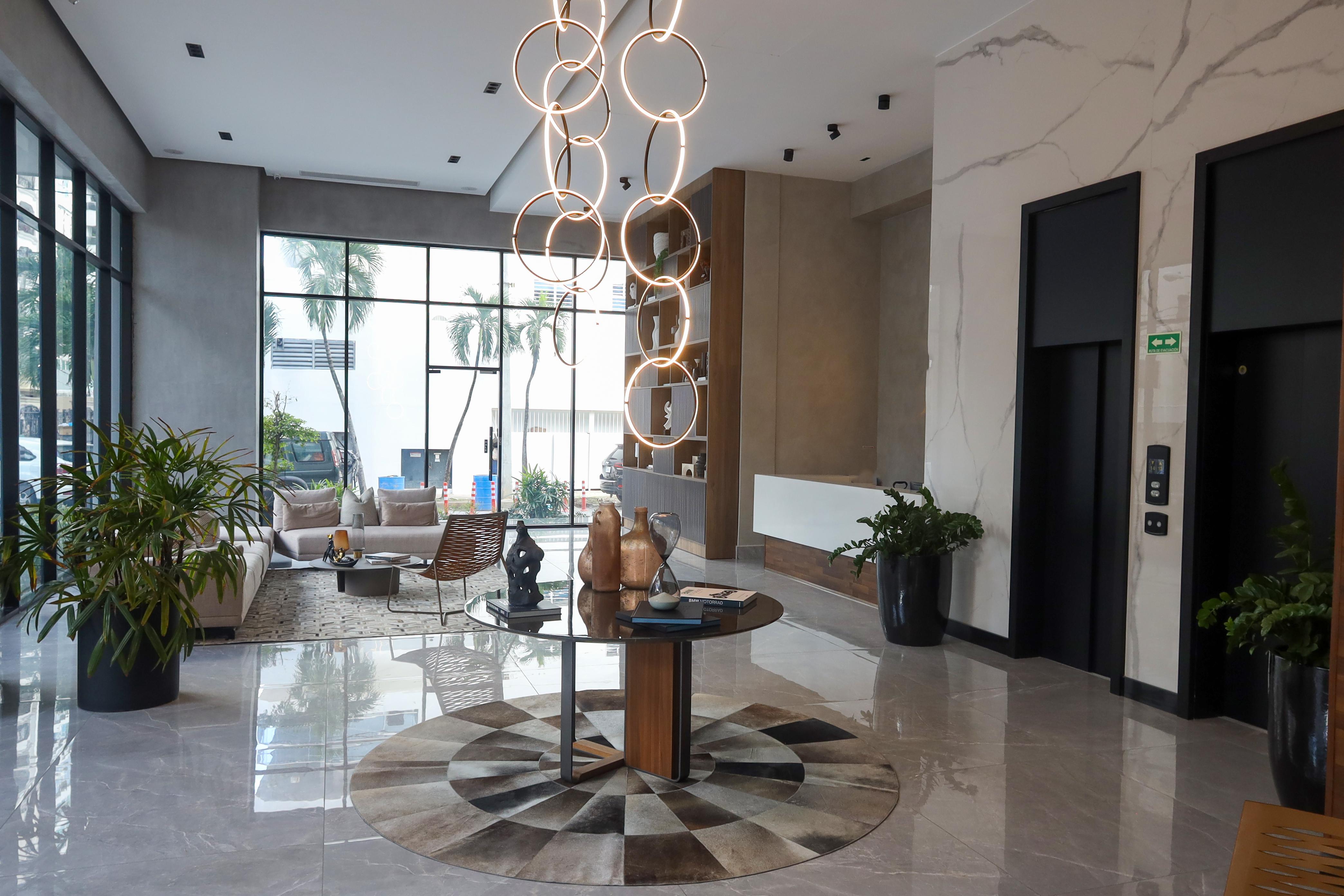 Apartamentos en venta en Naco con amplia área social.