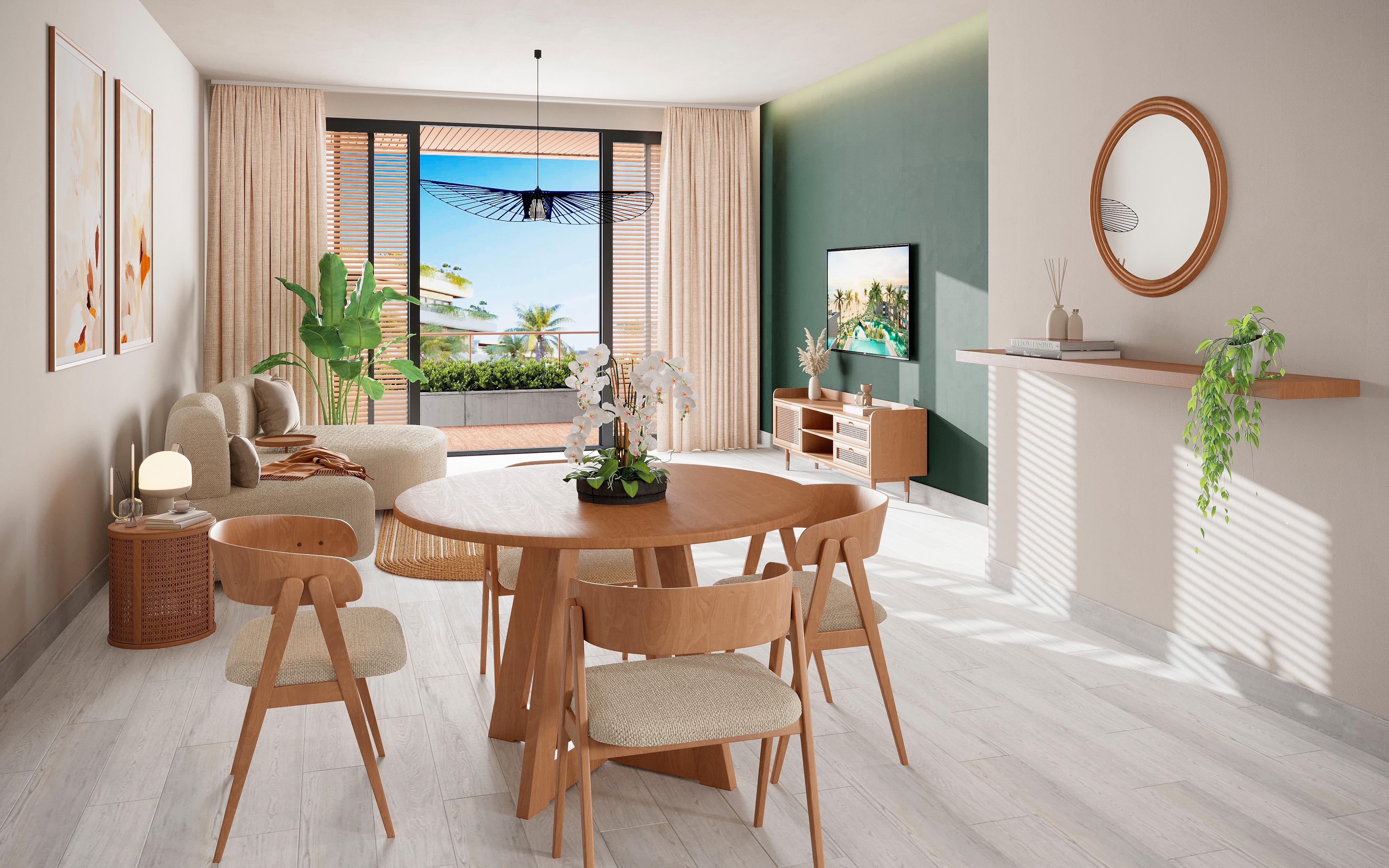 Hermoso proyecto de Apartamentos de 1, 2 y 3 habitaciones