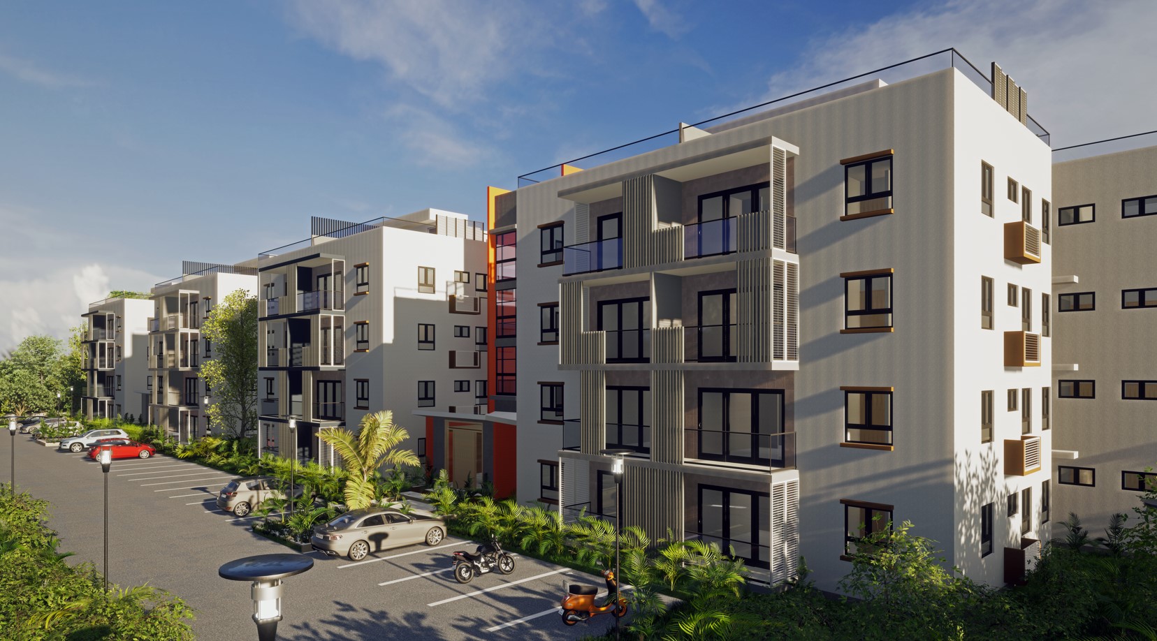 Proyecto cerrado de Villas y Apartamentos en Punta Cana