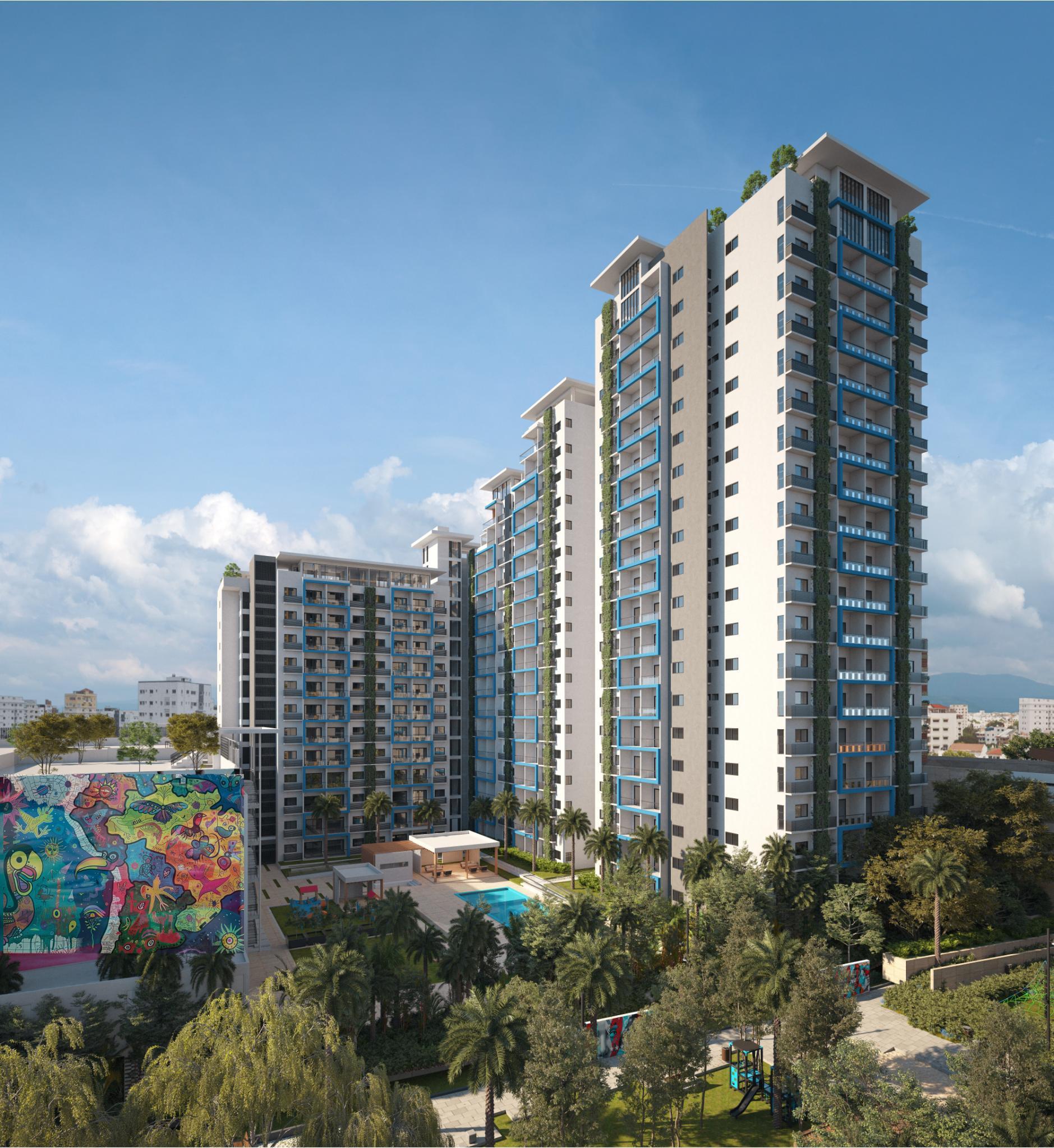 š” Apartamento de 2 habitaciones mĆ”s Habitación de servicio con baƱo en Murales ā Santo Domingo š“š