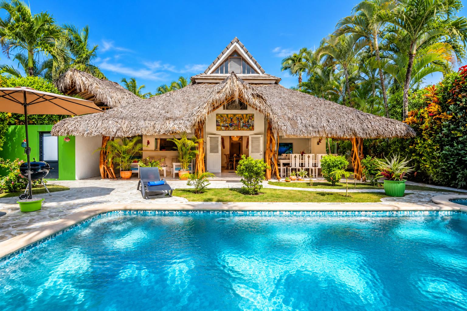 Villa con piscina y estudio independiente | Punta Popy