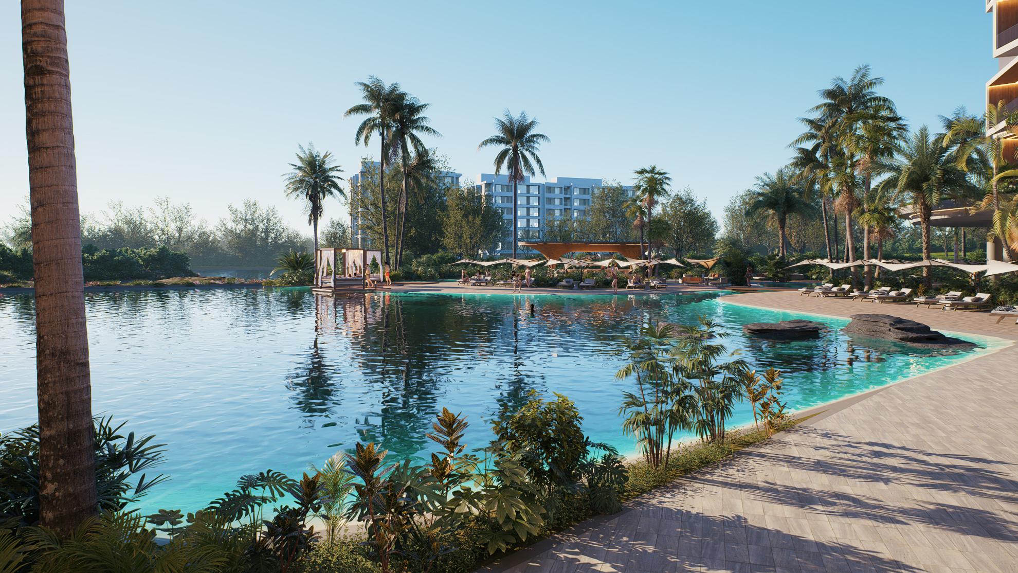 Proyecto de Apartamentos totalmente amueblados: Exclusividad y lujo frente al mar Caribe