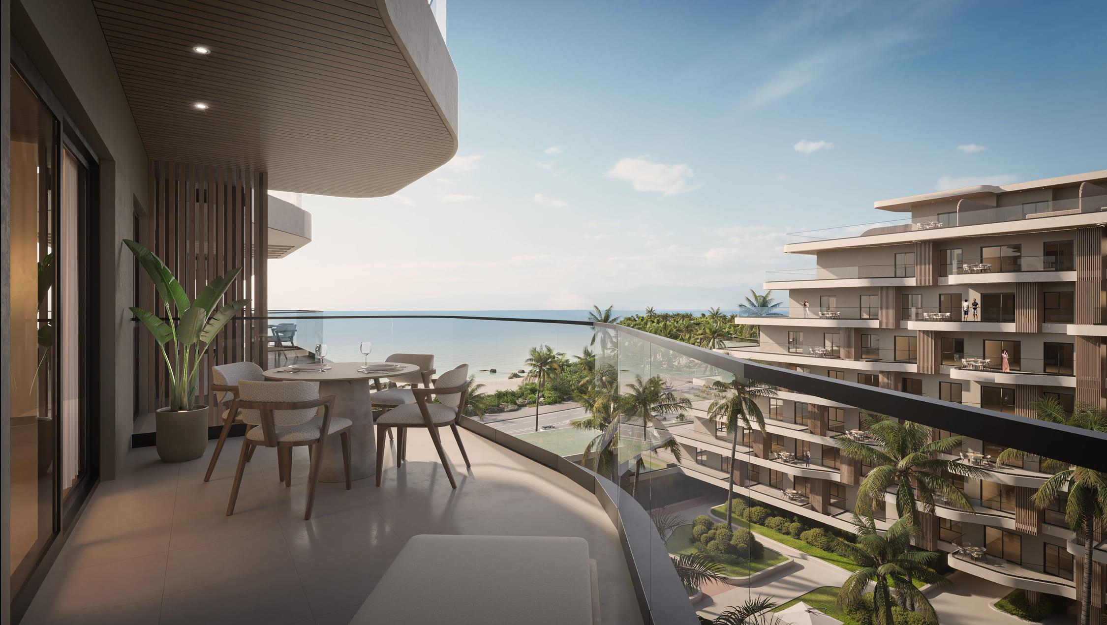 Apartamentos amueblados frente al mar en, Puerto Plata