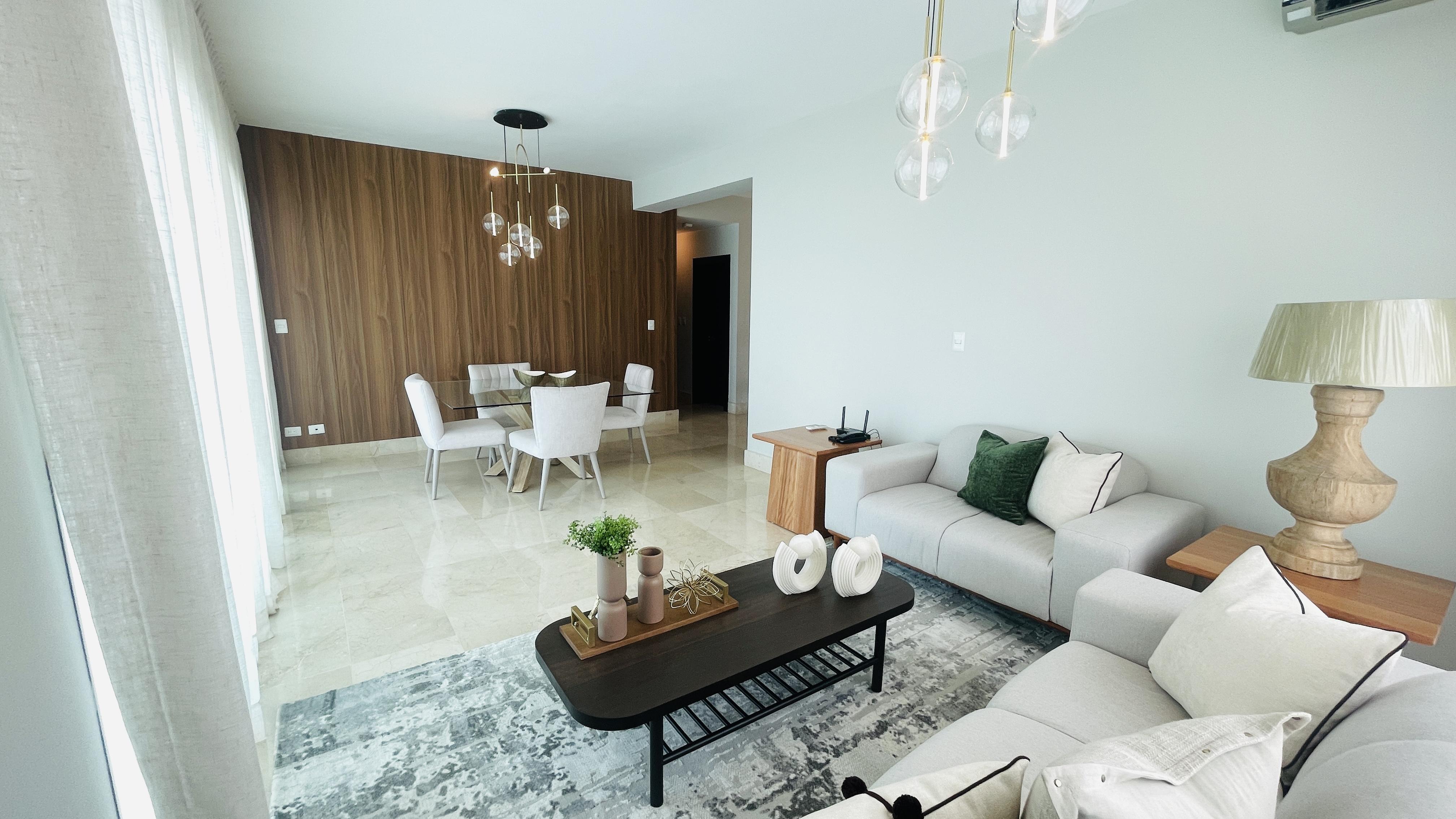 Apartamento amueblado en alquiler en La Esmeralda, Santiago | 2 habitaciones cerca Unión Médica