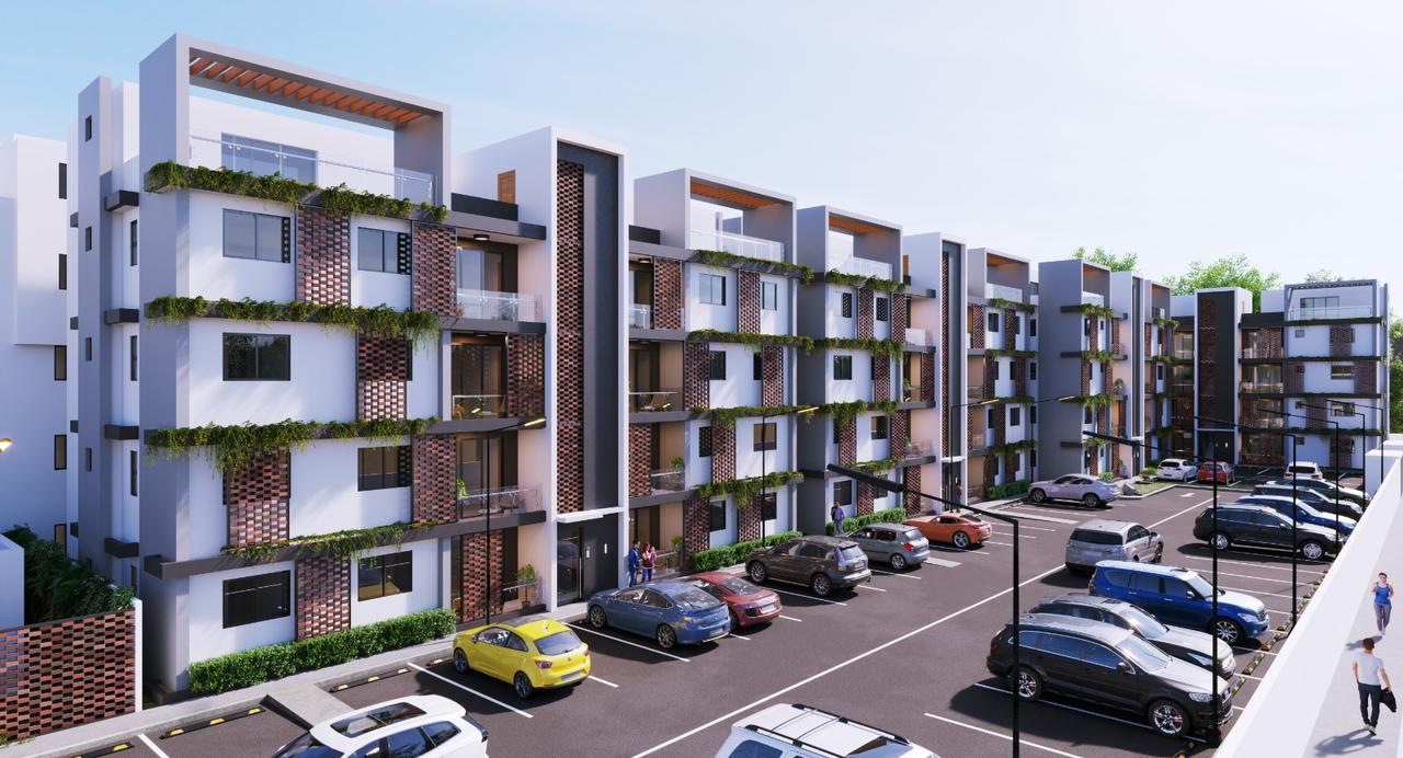 APARTAMENTOS EN PLANOS, CORONA PLAZA, SANTIAGO, R. D.