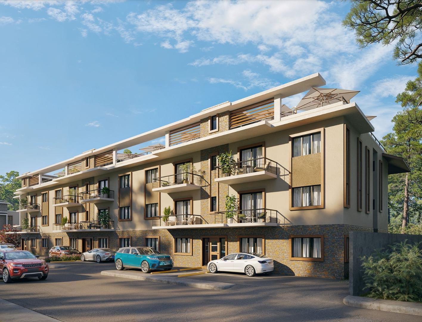 APARTAMENTOS EN CONSTRUCCION EN PIEDRA BLANCA, JARABACOA R.D.