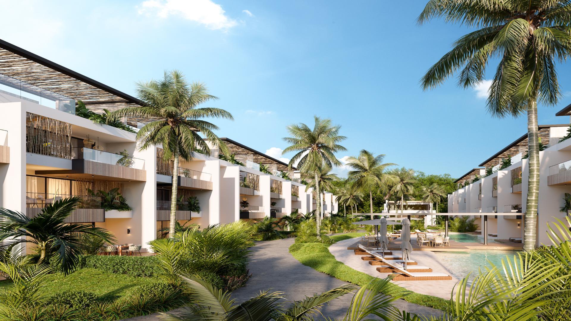 Habitat Beach Garden - Contemporary Coastal Living with Swim-Up Pools in Juan Dolio