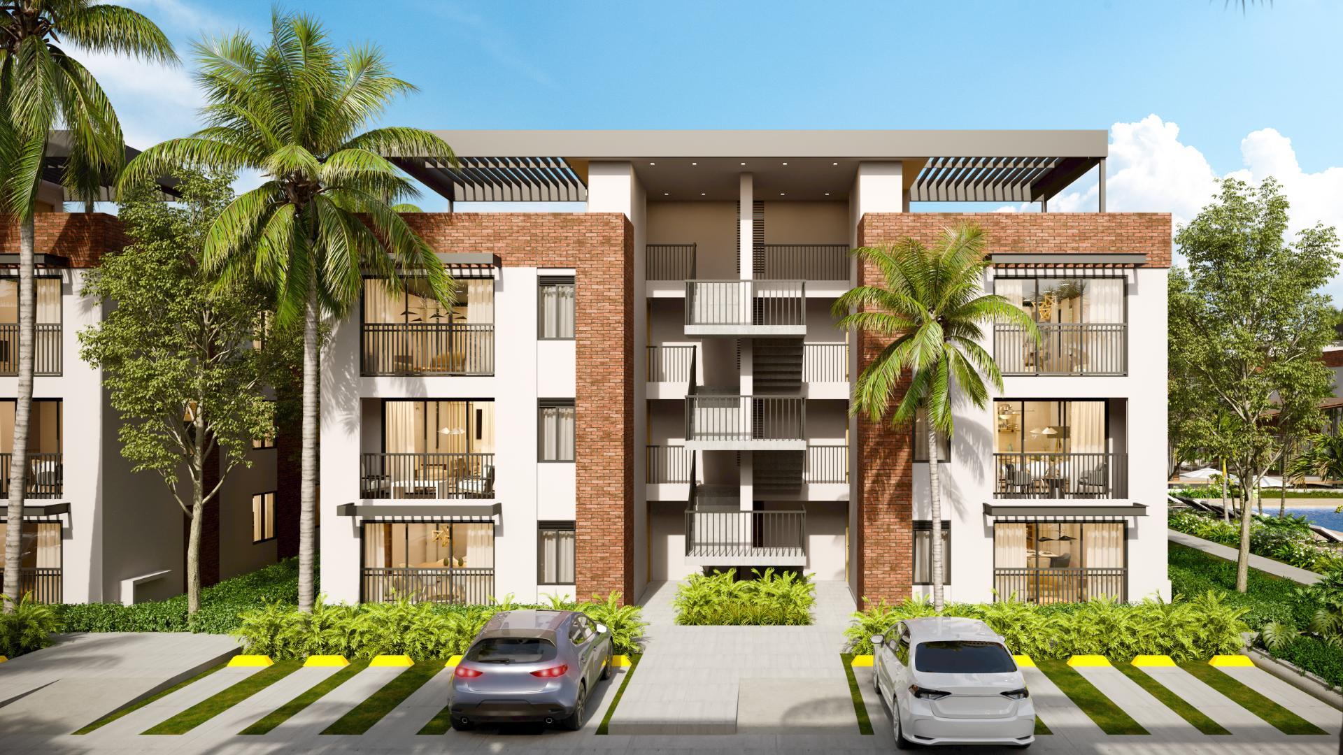 Proyecto Araya - Modern Apartments for Sale in Punta Cana with Pools and Green Spaces