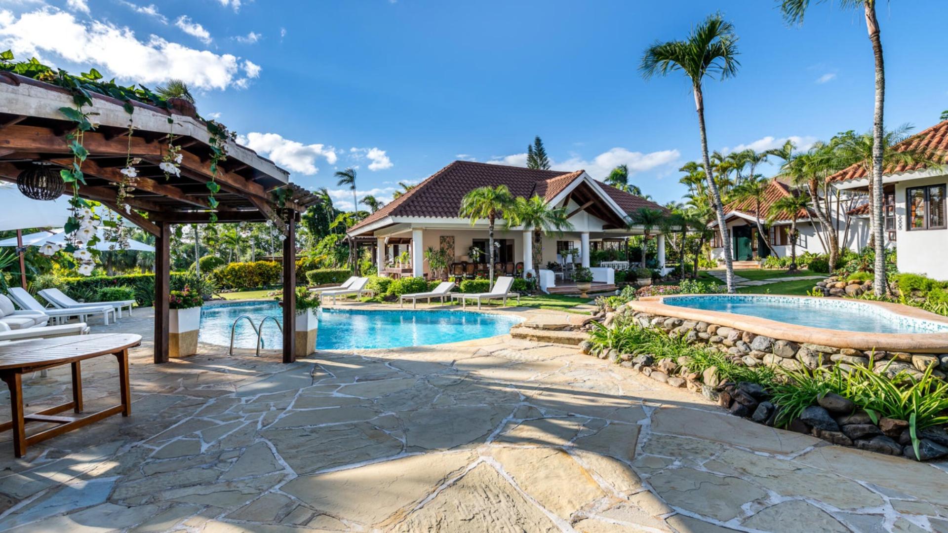 Spacious Golf View Villa in Casa de Campo – 4-Bedroom Home with Pool and Expansive Lot