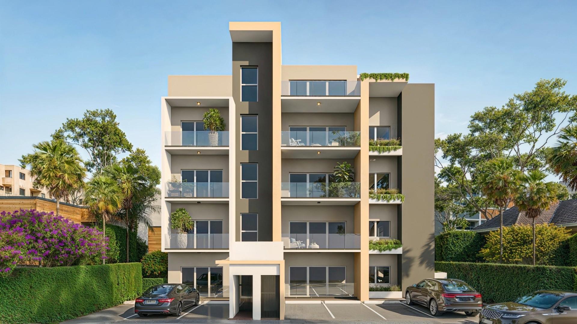 Modern and private residential project in Santiago