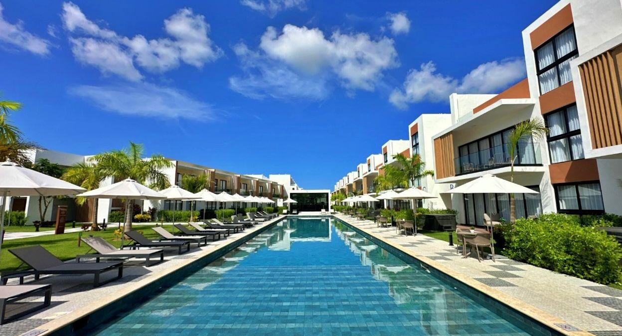 1 Bedroom Condo with Private Jacuzzi Balcony & Garden in Vista Cana Punta Cana
