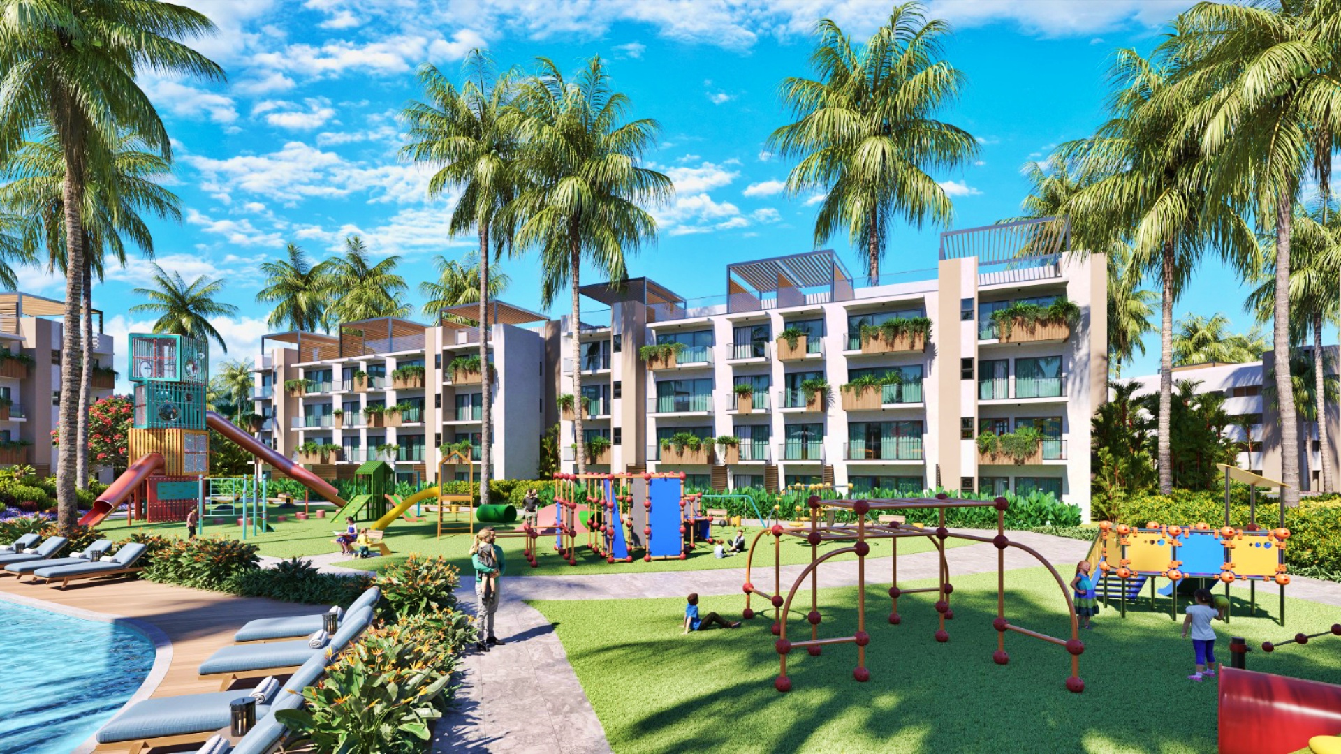 Explore the New Boulevard: 1 and 2 Bedroom Apartments in Punta Cana