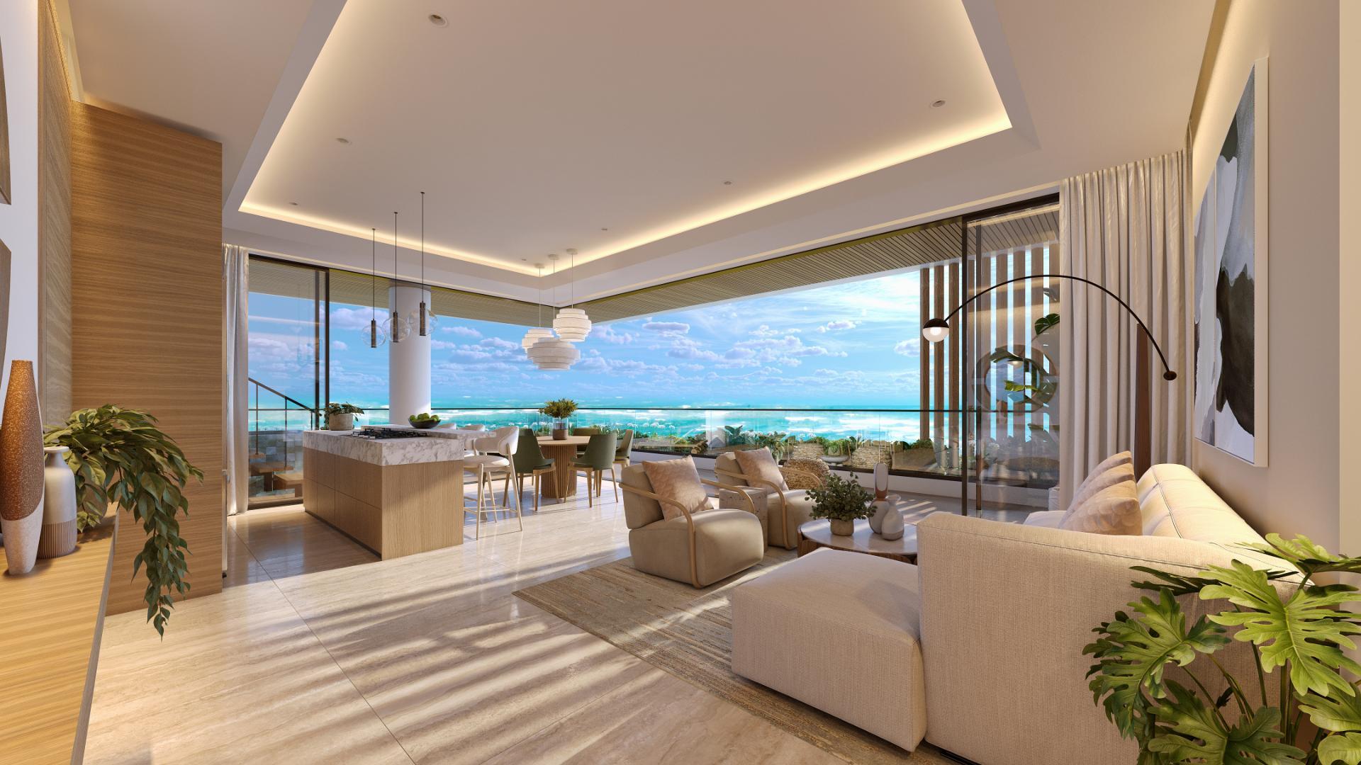 Luxury Apartments at Proyect Palm Beach with Private Picuzzi in Punta Cana