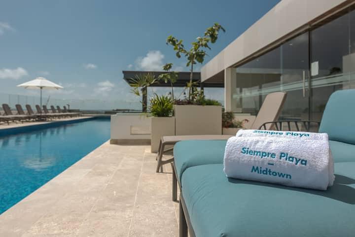 Turnkey 1-Bedroom Condo for Sale in Playa del Carmen – Ground Floor Unit in Ipana Near 5th Ave | $249,000 USD