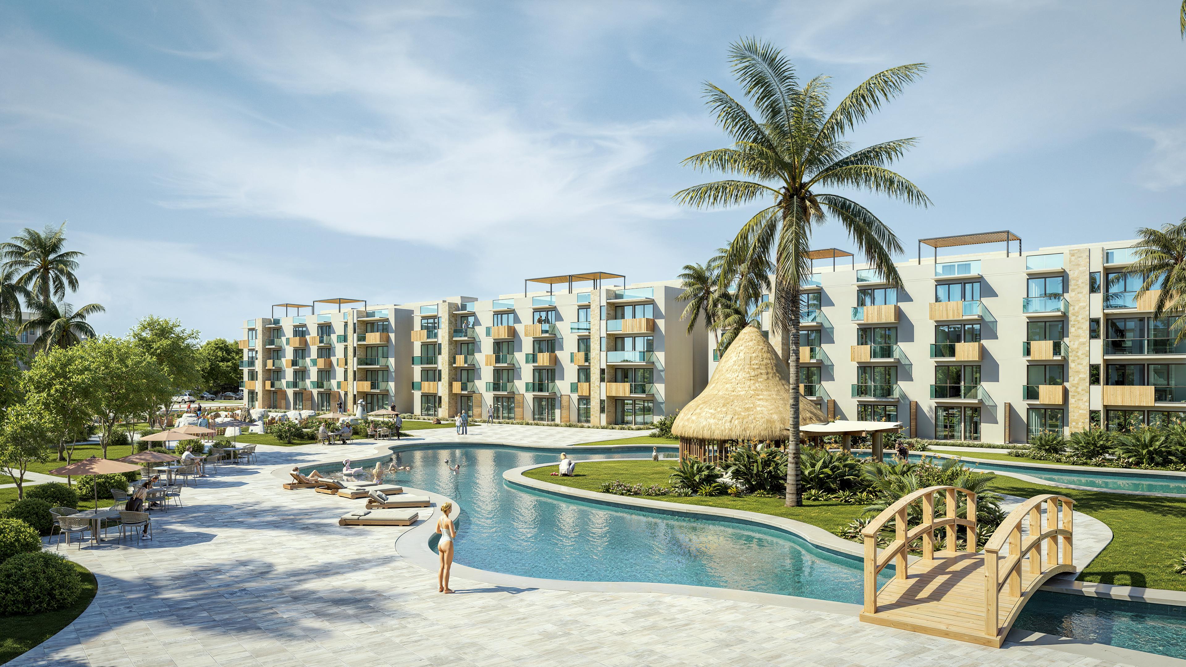 APARTAMENTOS EN PUNTA CANA DE 1 Y 2 HABITACIONES