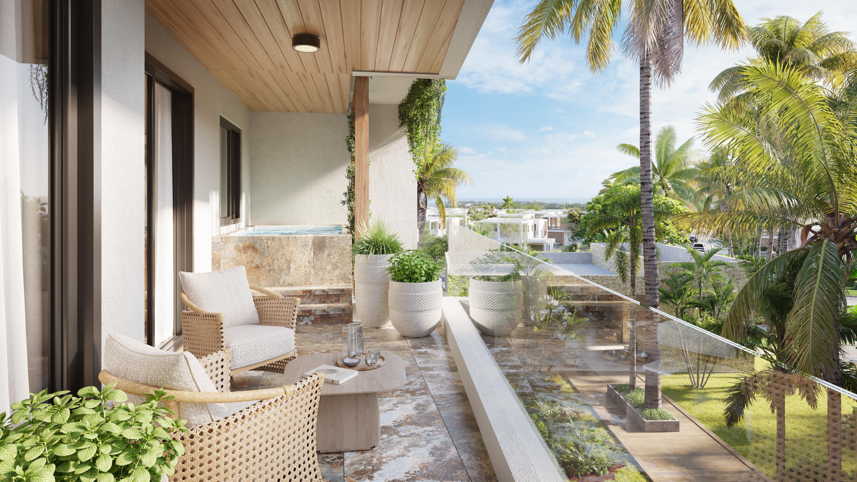 Proyecto de apartamentos en Bavaro