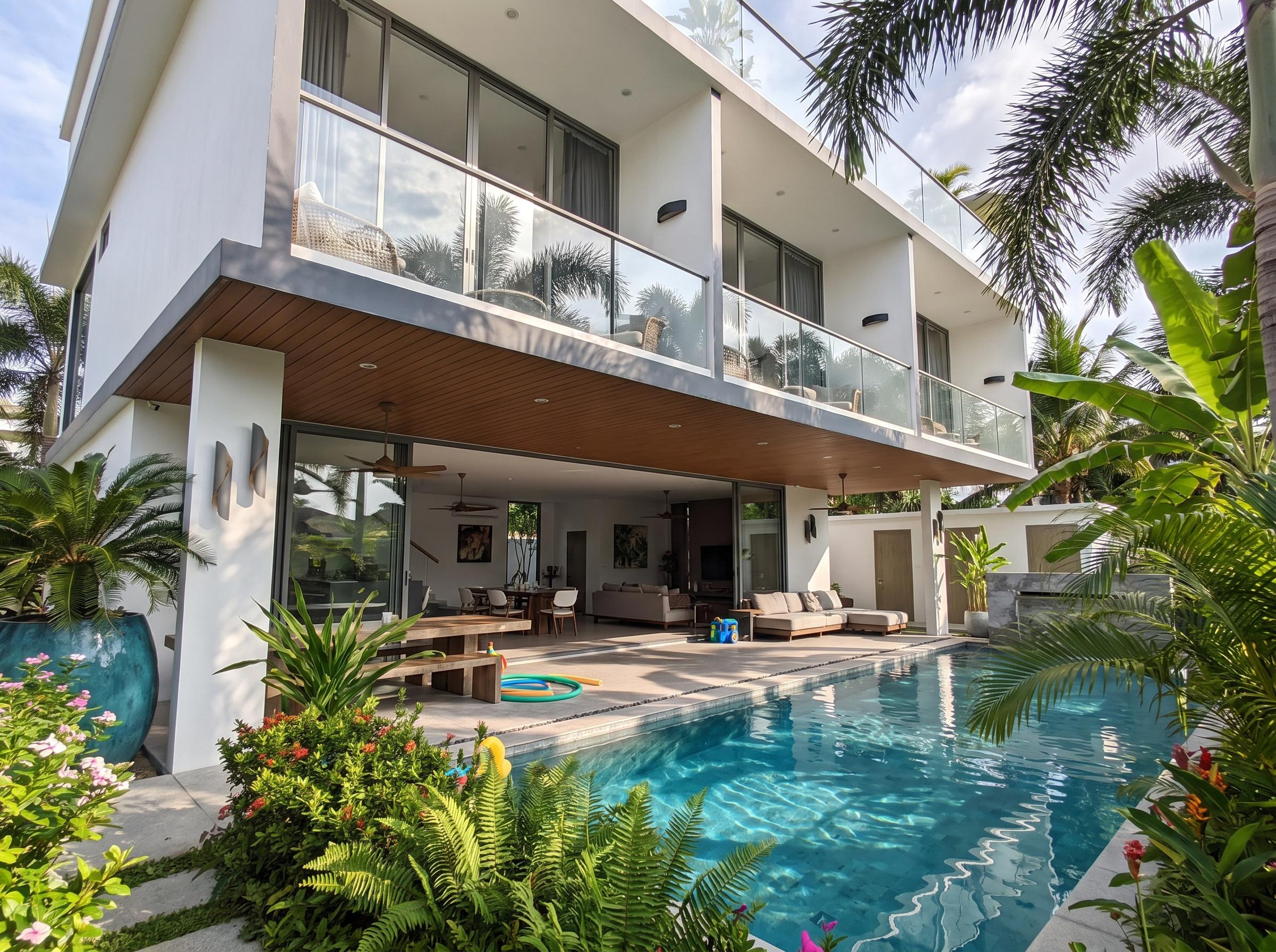 Villa Maravea / Diseño Vanguardista, Espacios Exclusivos y Acabados de Primera