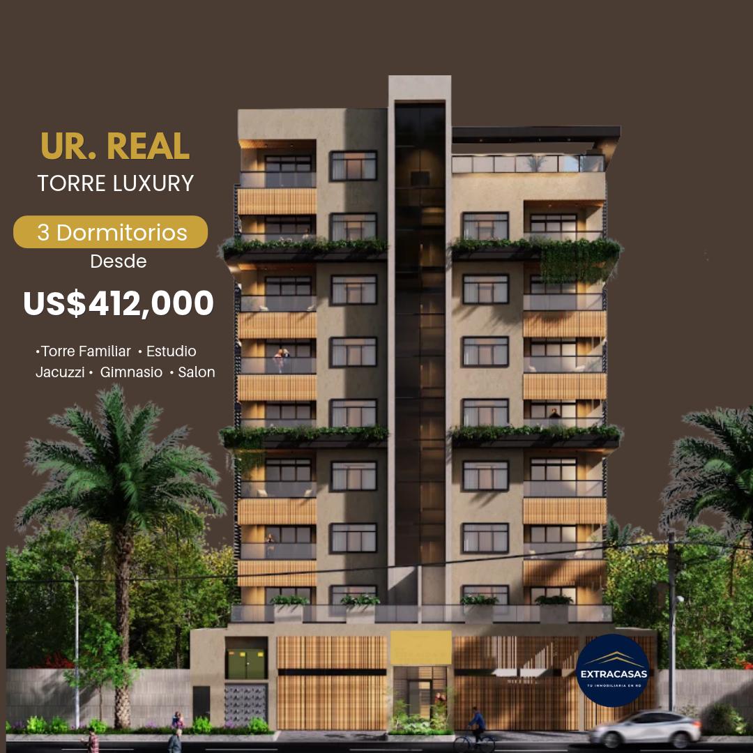 Apartamento en Venta en Urbanización Real – Torre de 9 niveles con amenidades exclusivas