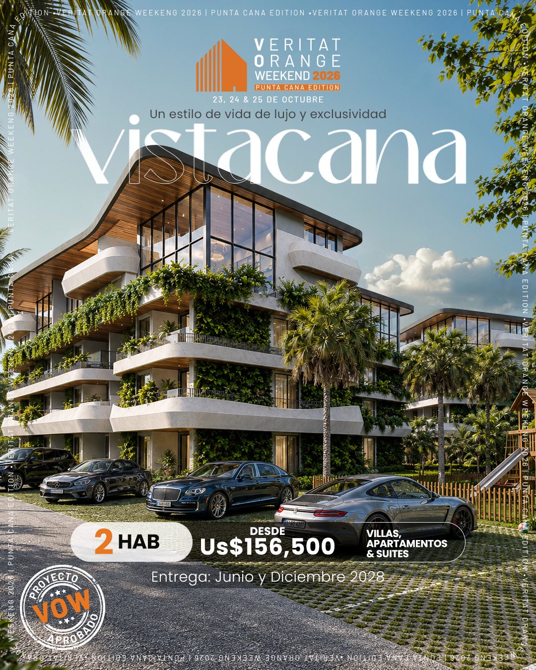 Vista Cana: 2 hab. desde US$156,500, Veritat Orange Weekend Punta Cana 2026