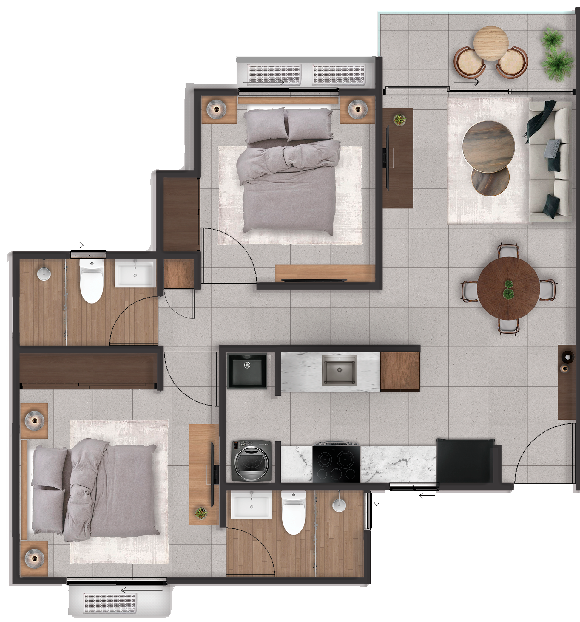 70m2