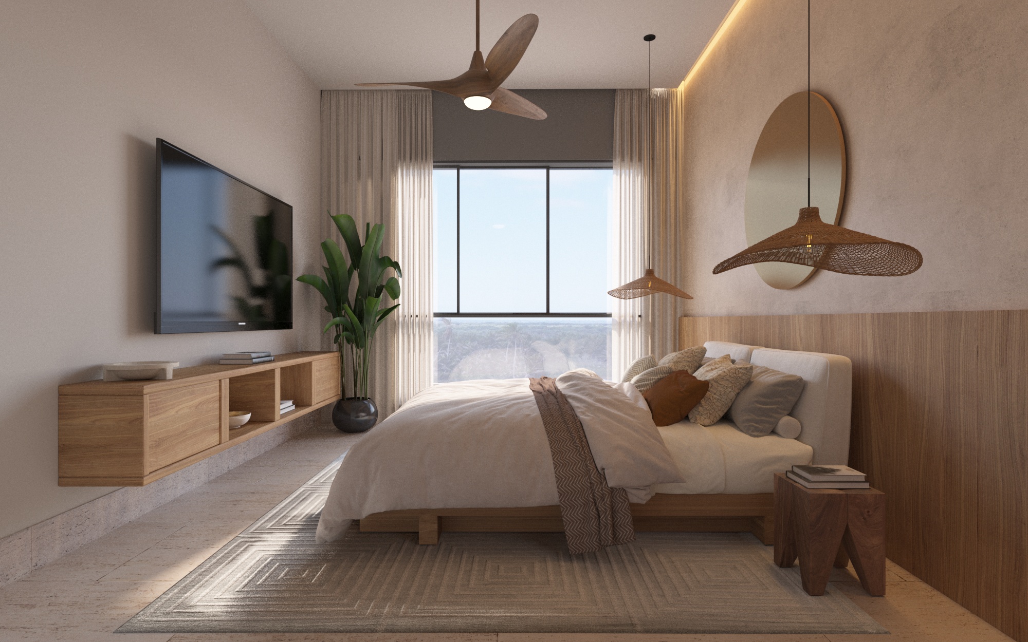 Solea_Palms_1Habitacion Recamara (1)