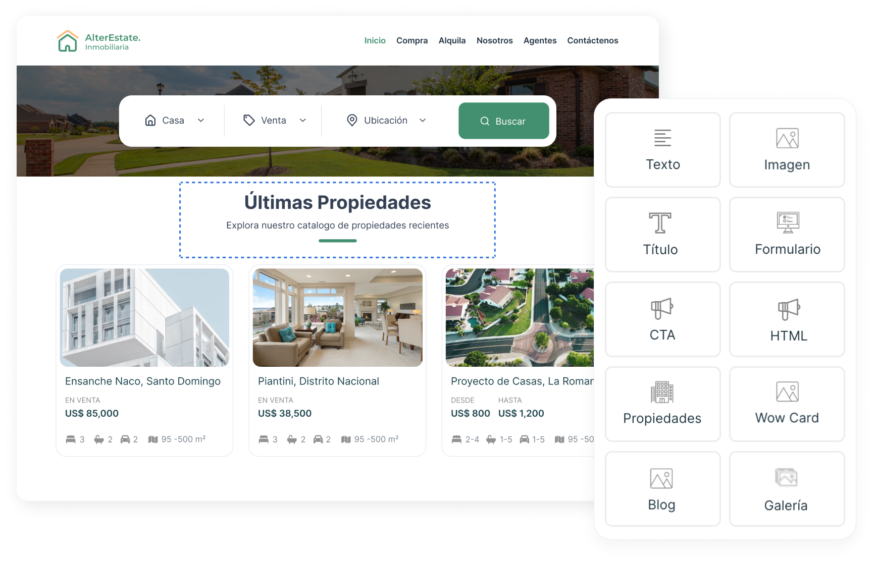 Convierte cada propiedad en un imán de clientes