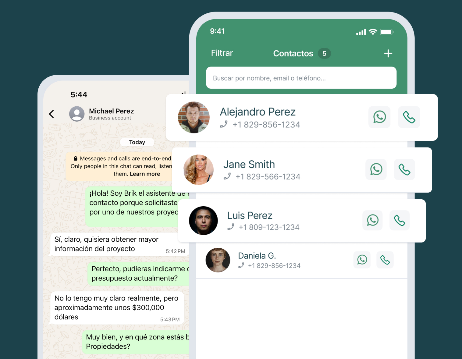 Agéndale visitas sin abrir el calendario