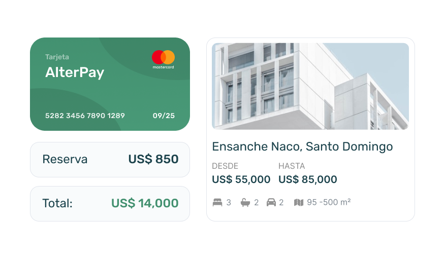 Acepta reservas de tu proyecto en línea