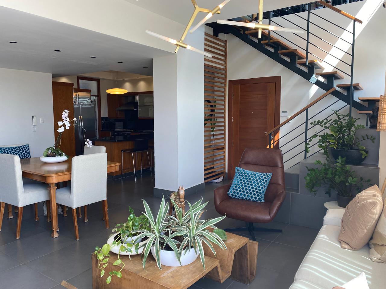 Apartamento de 2 niveles, 292mts2 de construcción en Gazcue
