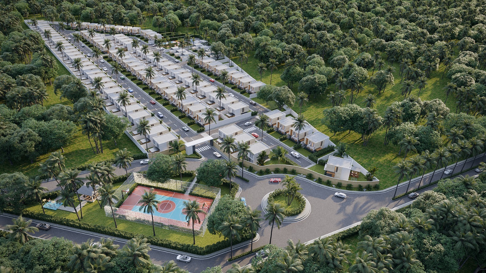 VISTA AEREA ECOS PALM