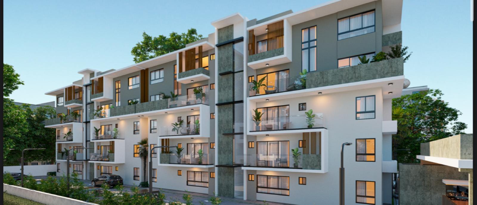 Apartamentos en construcción de 3 habitaciones en santíago de Los Caballeros
