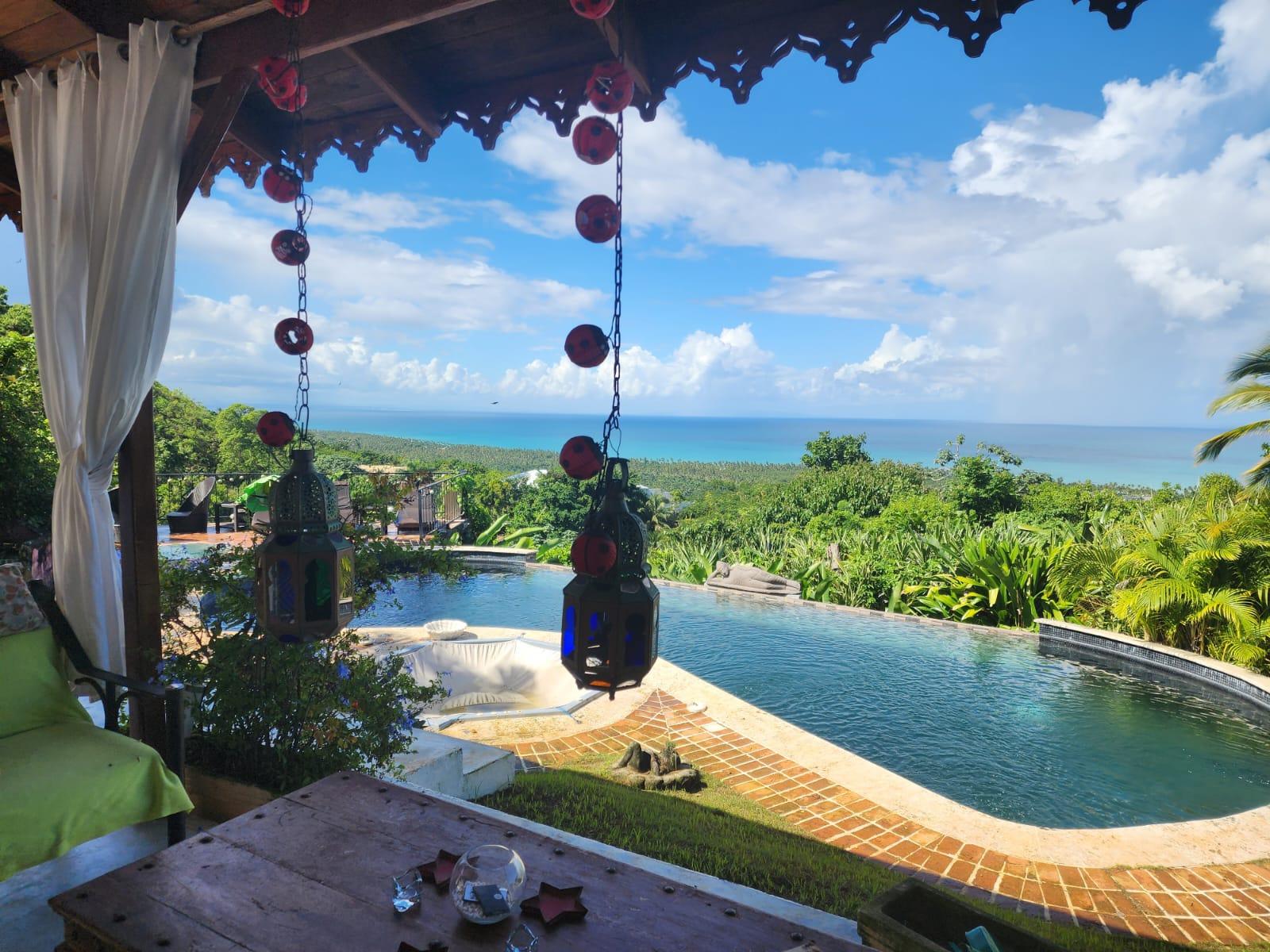 Casa con vista al mar Las Terrenas en venta