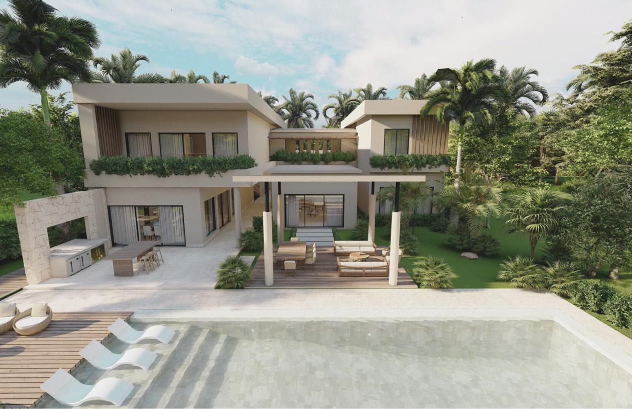 Villa en plano PuntaCana Resort & Club – Hacienda C-18: Exclusividad, Lujo y Alta Rentabilidad
