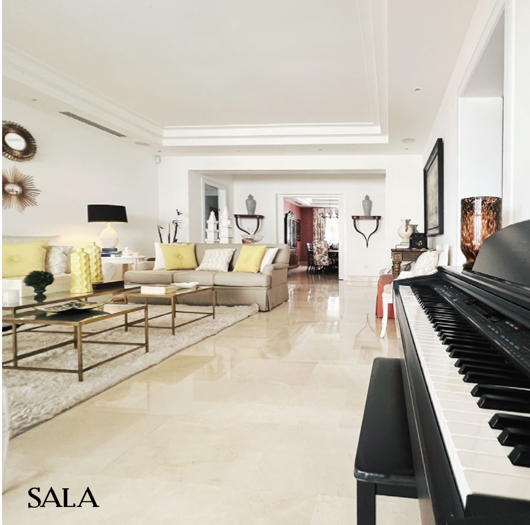 Apartamento Piantini 400mts 3 habitaciones