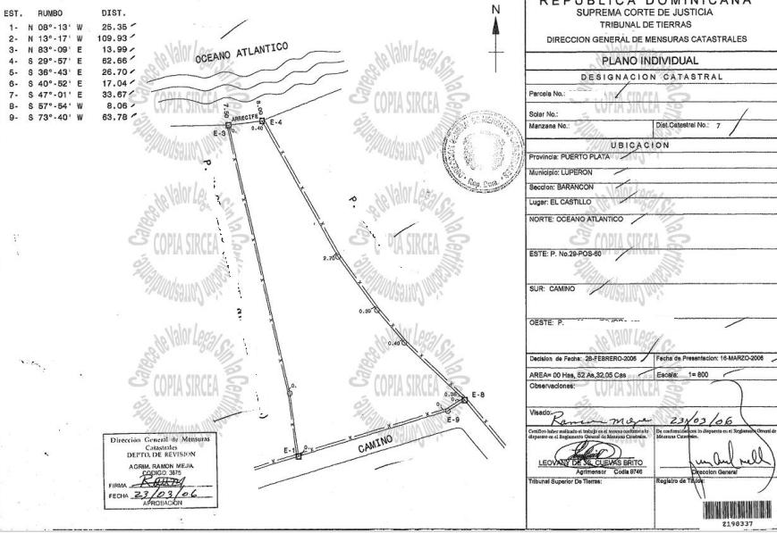 Terreno en Venta en La Isabela, Luperón, Puerto Plata