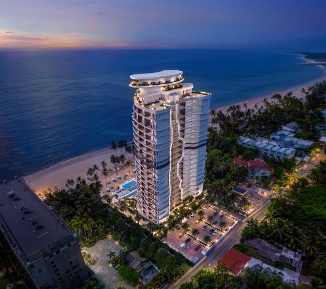 Venta de apartamentos de lujo de 1, 2, 3 habitaciones y Penthouses en Juan Dolio