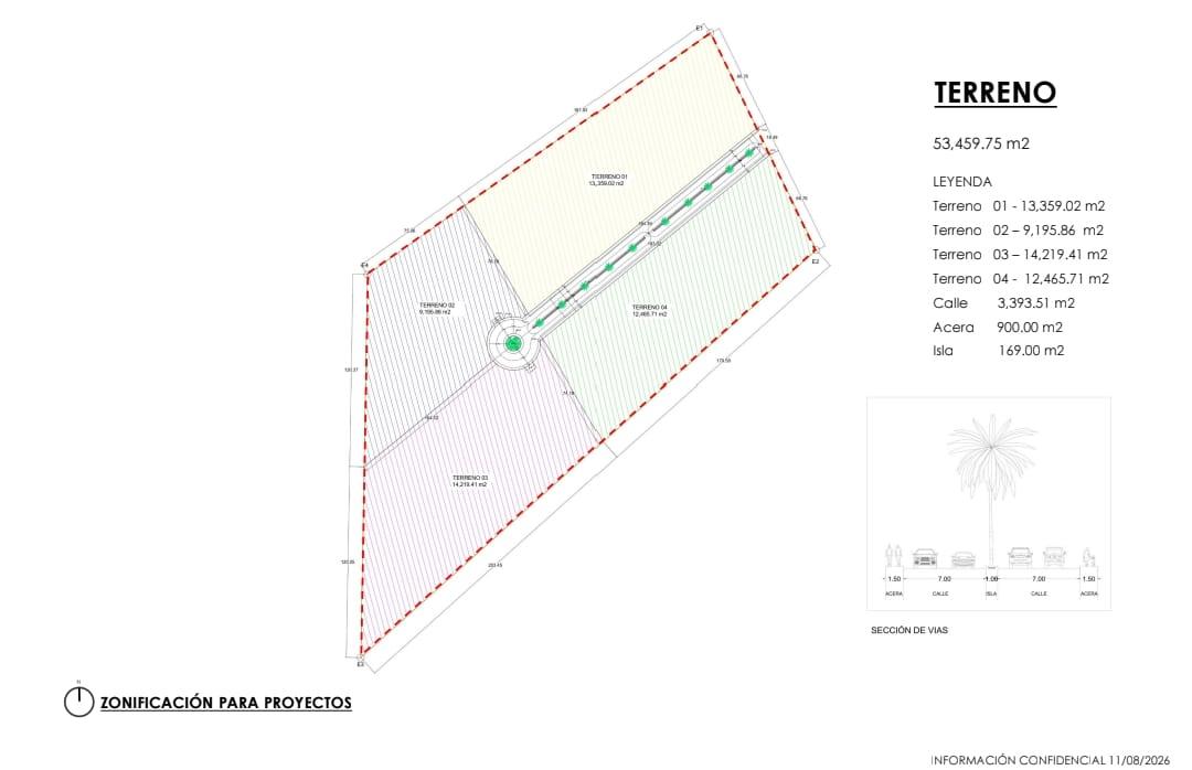 Venta de Terreno para desarrollo de apartamentos o villas de Lujo, ubicado en Punta Cana Village