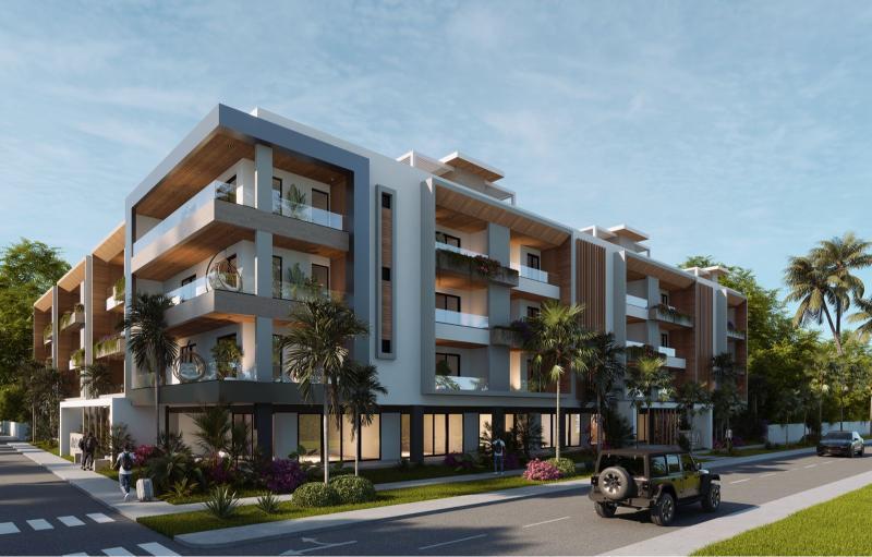 Apartamento con terraza privada