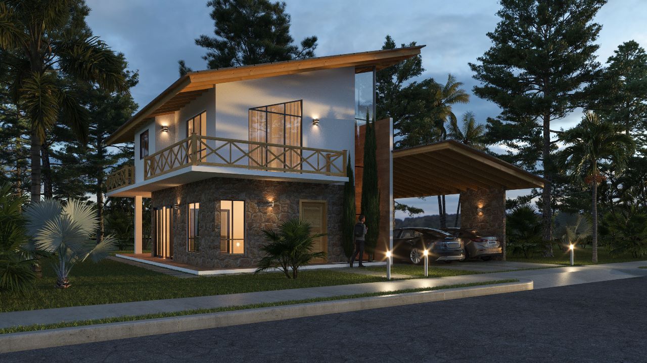 Proyecto de Villas en Plano