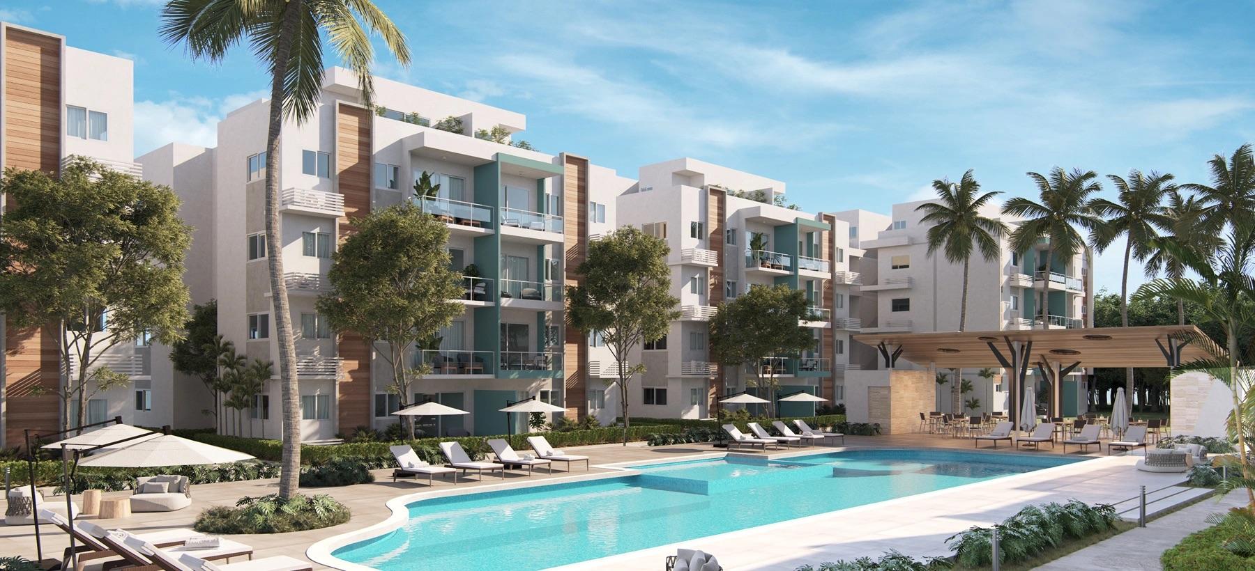 Apartamento Amueblado en Alquiler Punta Cana US$750