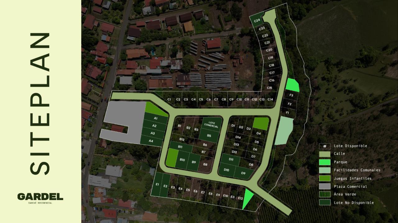 Terreno en Sarchí Sur