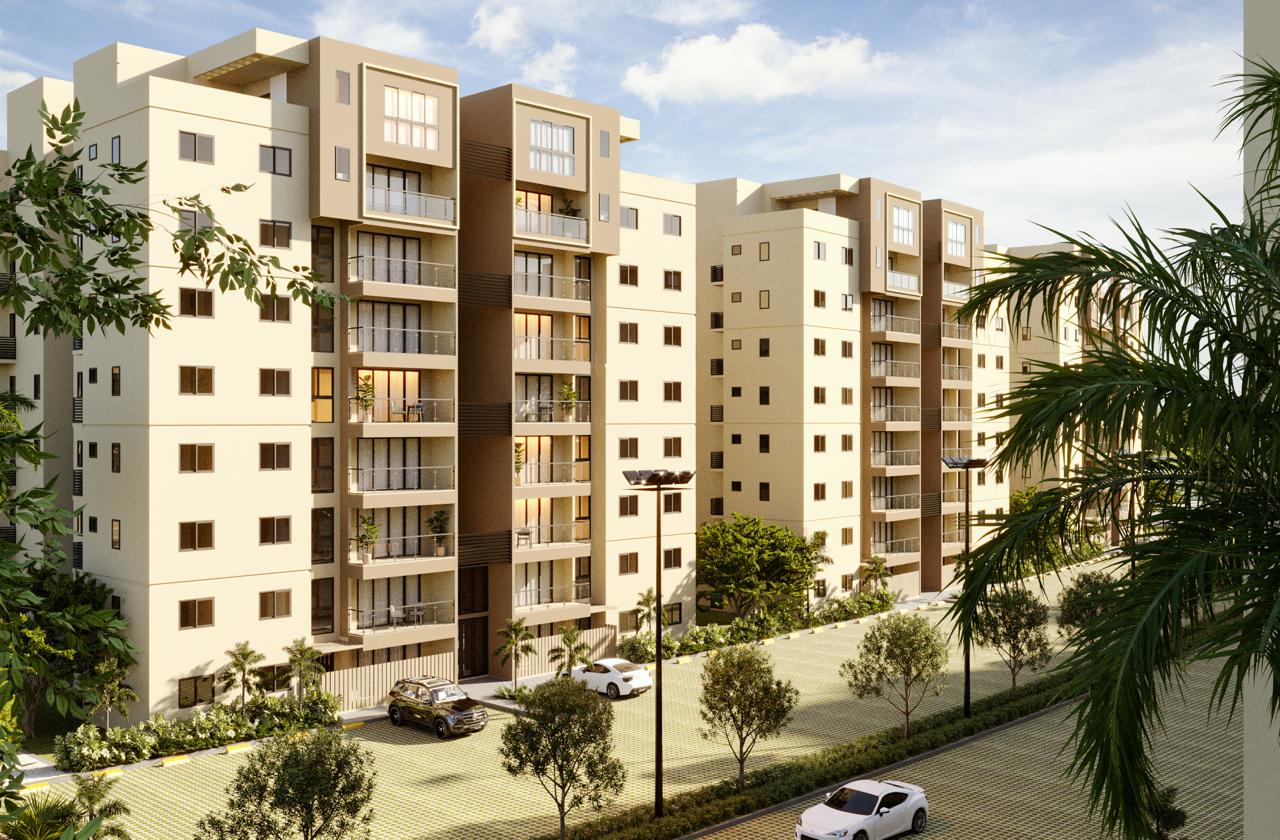 GREEN PARK Espectacular proyecto en la Jacobo Magluta, 480 aptos, 9 pisos, el piso 8 y 9 Pent-house y área de lockers. Cada piso tiene 4 aptos en total 32 aptos por torre con ascensor desde 102 METROS- US$111,000 dólares. Casa club con áreas de juegos, gimnasio, estaciones de BBQ, salones multiuso.