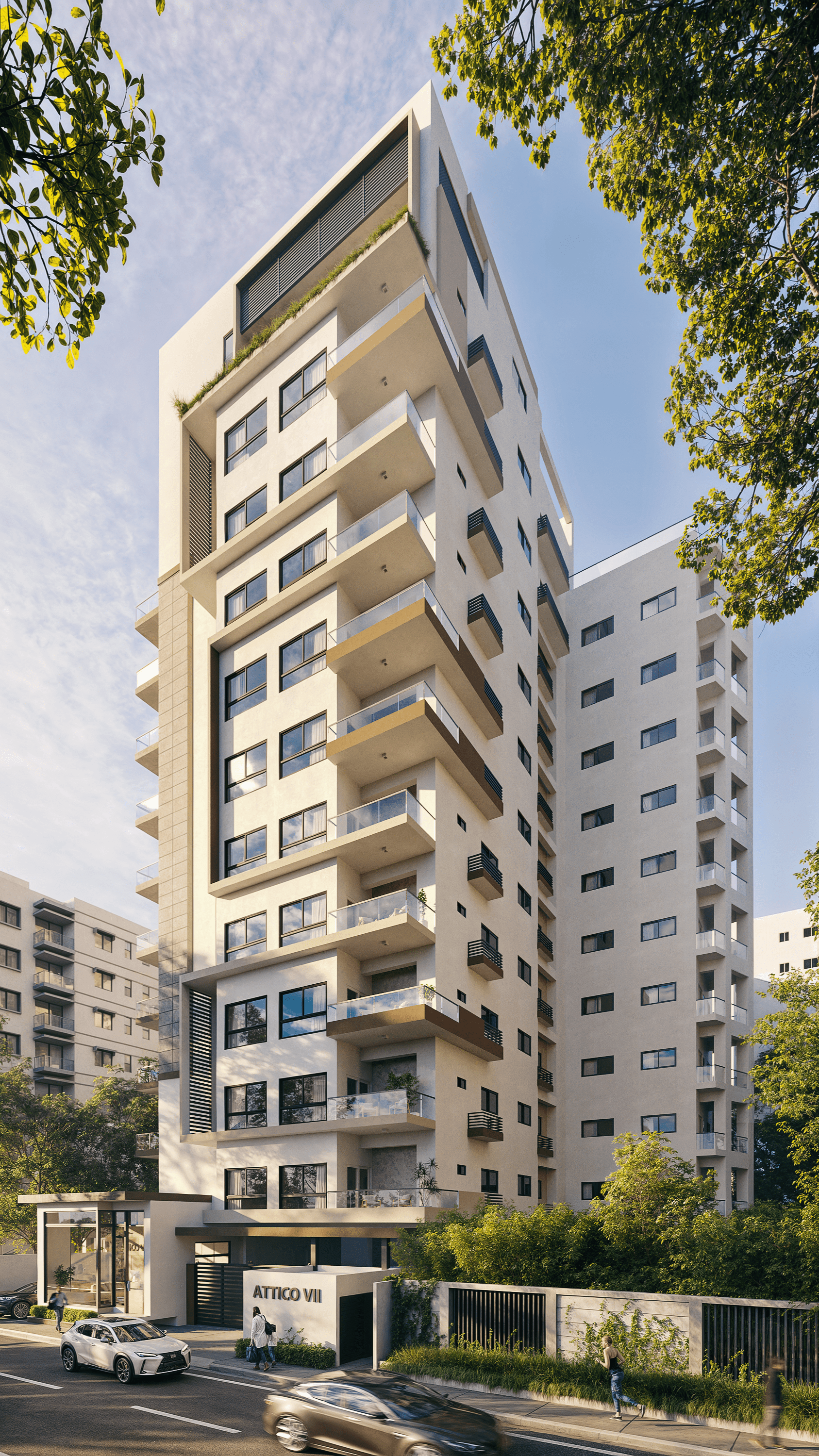 Exquisita torre residencial en Evaristo Morales