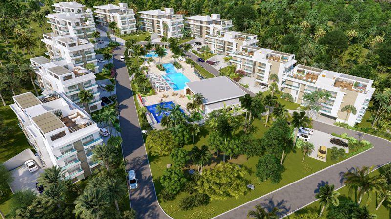 Condominio de hermosos apartamentos