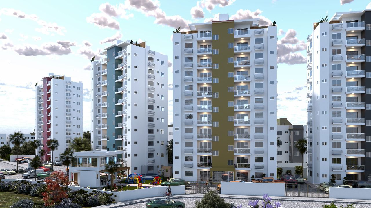 EXCELENTE PROYECTO DE APARTAMENTOS EN SANTO DOMINGO NORTE!!