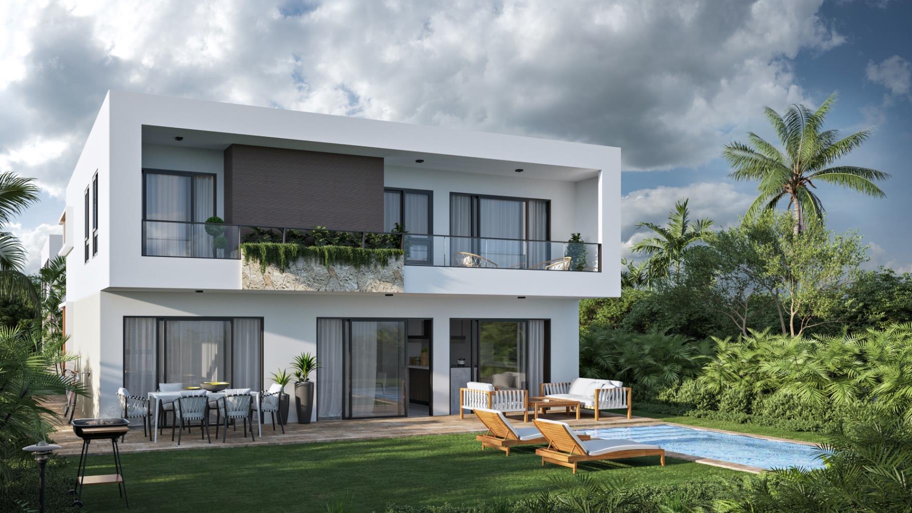 Proyecto de villas desde $155,000 en Bávaro Punta Cana