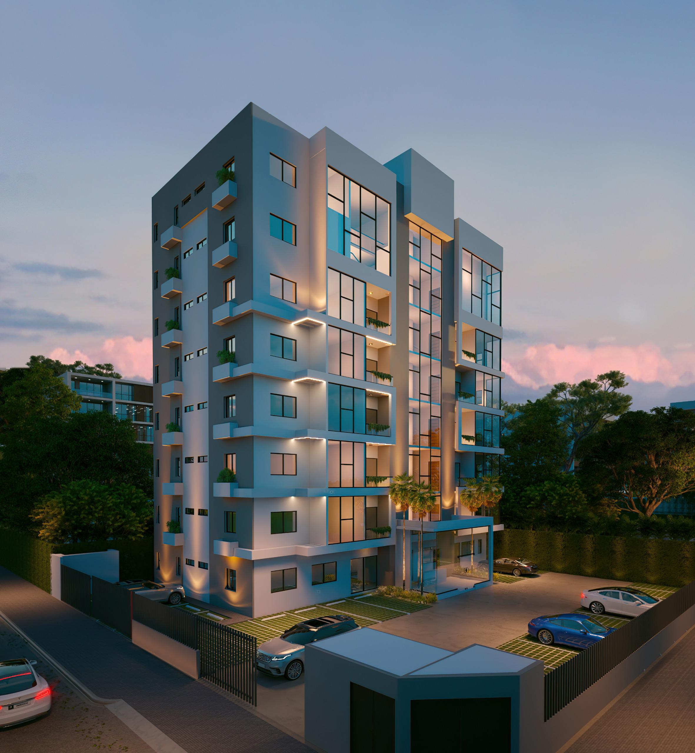 Torre de Apartamentos en Urbanizacion Thomen