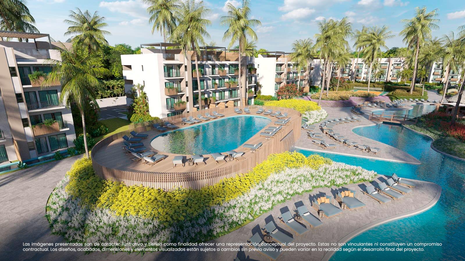 Proyecto de apartamentos en Punta Cana