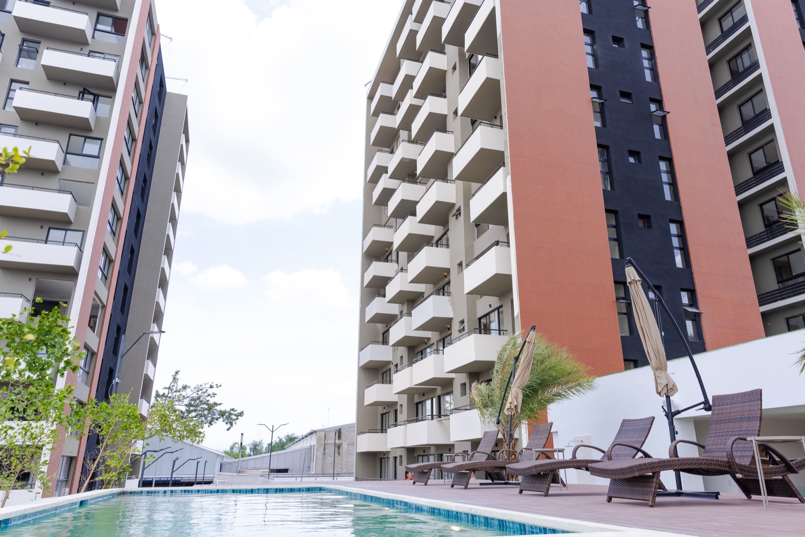 Imponente Torres se Apartamentos con fachada espectacular y Vanguardista